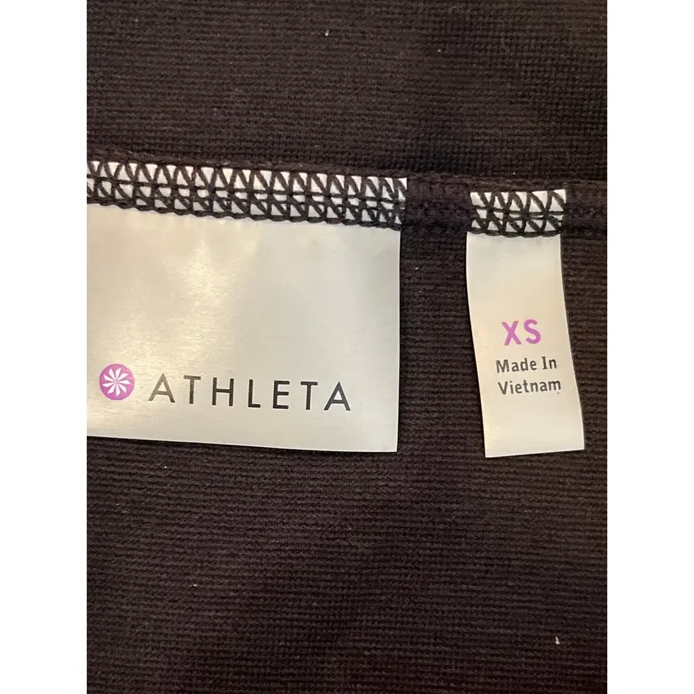 Athleta‎ Strata Modal Skirt Black Pull On A Line Casual XS